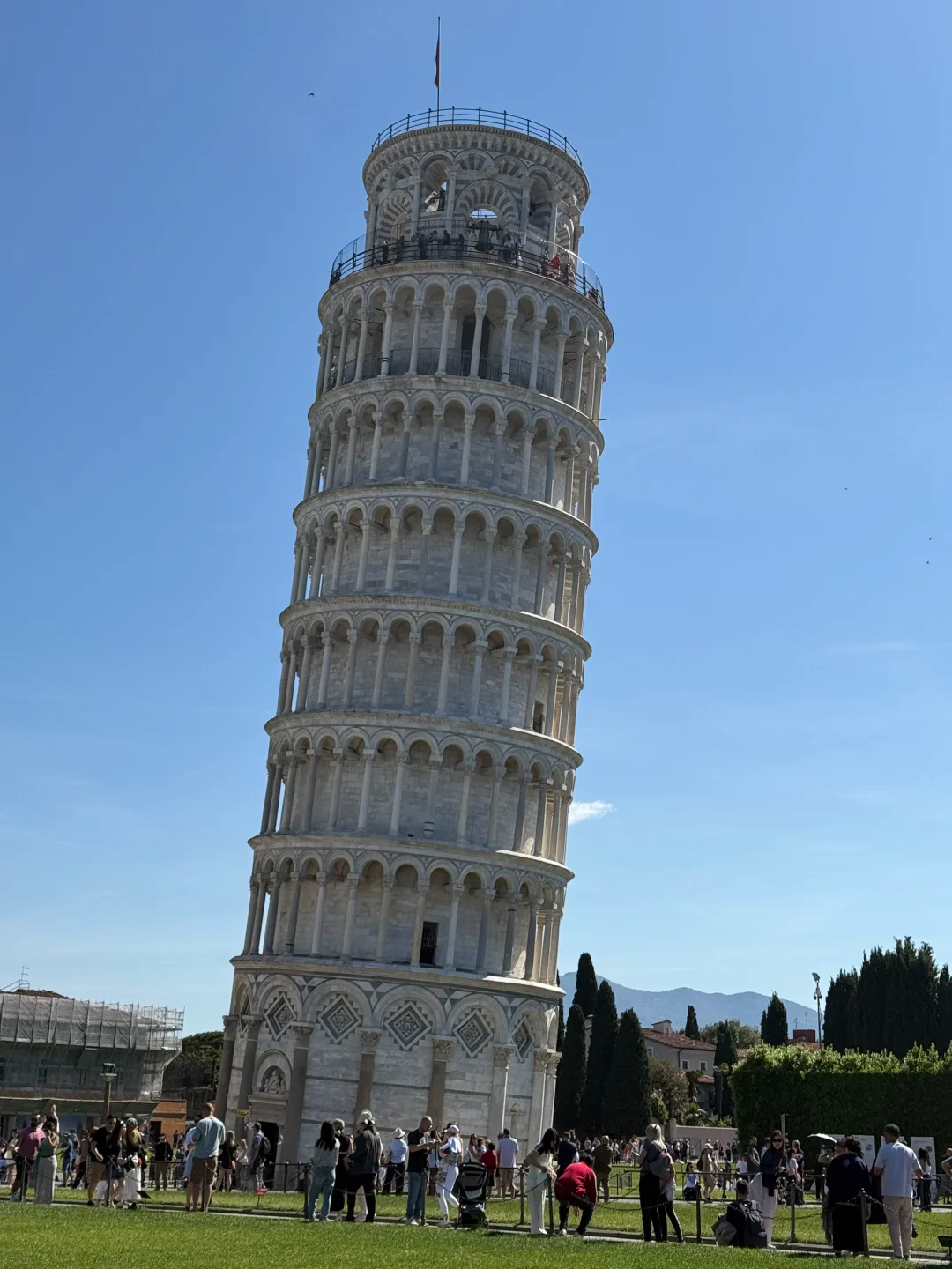 一个人勇闯欧洲行！已到比萨斜塔啦～