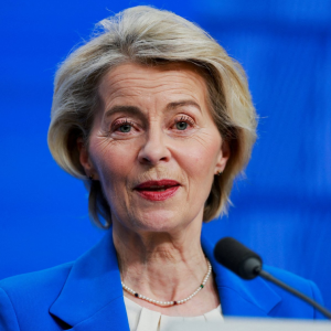 欧盟委员会主席冯德莱恩表示，乌克兰加入欧盟是其国家安全的关键保障——来源：SUSPILNE新闻